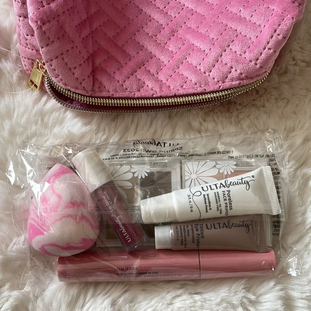 Ulta beauty cosmetics minis set with pouch
